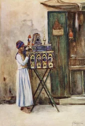 Menschen in Ägypten: Guckkastenmann, Beta Sanduk el Dunia