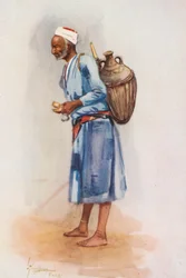Menschen von Ägypten: Wasserverkäufer, Hemeli