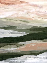Abstrakte Geschichtete Berge