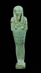 Shabti-Figur (Faience)