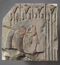 Fische aufspießen