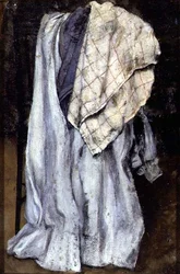 Studie von Draperie