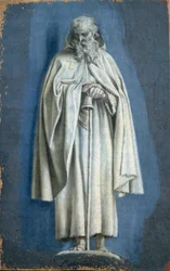 Heiliger Antonius der Große mit einer Glocke