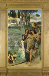 Ein Frühlingsfest auf dem Weg zum Tempel der Ceres