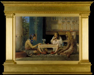 Ägyptische Schachspieler, 1865