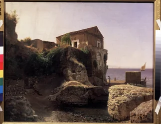 Auf der Insel Capri, Fischerhaus