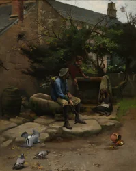 Zerbrochener Topf, ca. 1895