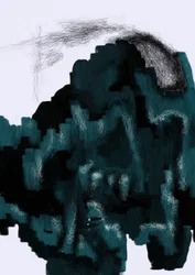 Dunkle Abstrakte Gipfel
