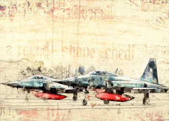 Vintage Jagdflugzeuge