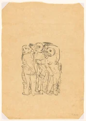 Drei Grazien (Skizze)