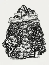 Berglandschaft (ca. 1891–1941)