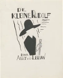 Entwurf für einen Bucheinband für: Aart van der Leeuw, De kleine Rudolf, 1930