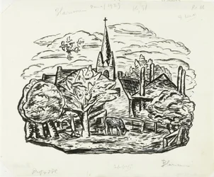 Vignette für die Biografie von Gestel durch Prof. W. van der Pluym