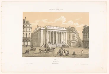 Blick auf das Théâtre Graslin in Nantes