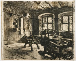 Dürers Zimmer in Nürnberg