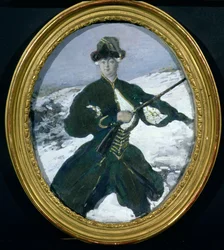 Kaiserin Elisabeth (1709-61) auf der Jagd, 1902