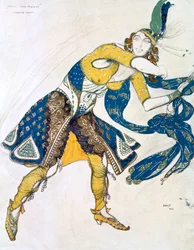 Indischer Tanz La Marquise de Casati, 1912