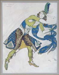 Indischer Tanz La Marquise de Casati, 1912