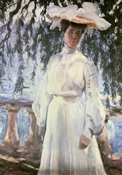 Liubov Gritsenko-Bakst, Ehefrau des Künstlers