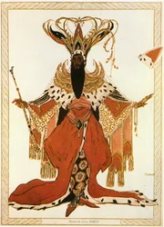 Potiphar, Kostümentwurf für Richard Strauss