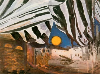 Bühnenbild für Oscar Wildes Salome, spätes 19. frühes 20. Jahrhundert