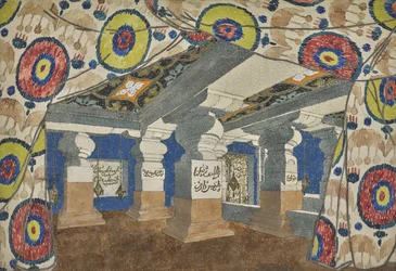 Bühnenbild für die Revue Aladin oder die Wunderlampe