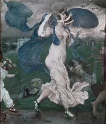 Der Wolkenbruch, Bühnenbild für ein Ballett