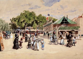 Der Spaziergang zum Jahrmarkt
