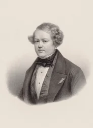 Porträt des Komponisten Auguste-Mathieu Panseron