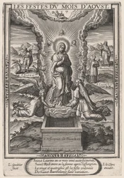 Die Feste des Monats August (Mariä Himmelfahrt)