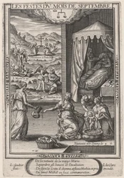 Die Feste des Monats September (Geburt der Jungfrau)