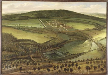 Die Nordansicht von Hampton Court, ca. 1699