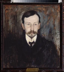 Porträt des Schriftstellers Iwan Alexejewitsch Bunin