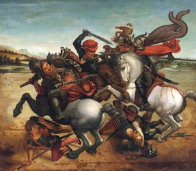 Der Kampf um das Banner aus der Schlacht von Anghiari