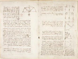 Notizen und Diagramme zur Mechanik