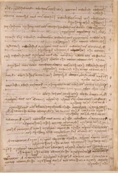 Leonardo da Vincis Notizen aus 