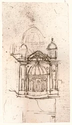 Zeichnung der kirchlichen Architektur, ca. 1472-1519, 1883