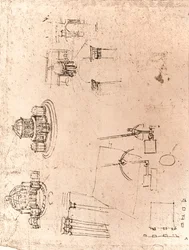 Zeichnung der kirchlichen Architektur, um 1472-1519, 1883