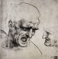 Studie für die Schlacht von Anghiari