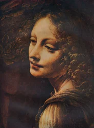 Die Jungfrau der Felsen (Detail), um 1491