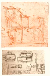 Zwei Zeichnungen, ca. 1472-1519, 1883