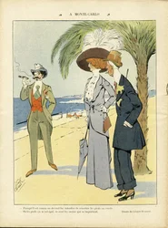 Illustration von Leonce Burret (1865-1915) in Le Lire