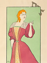 Schauspielerin Marie-Louise Marsy in der Rolle der Elmira in Tartuffe