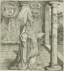 Heiliger Emesbertus, aus Heilige verbunden mit dem Haus Habsburg