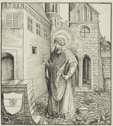 Heiliger Ferreolus, aus Heilige verbunden mit dem Haus Habsburg
