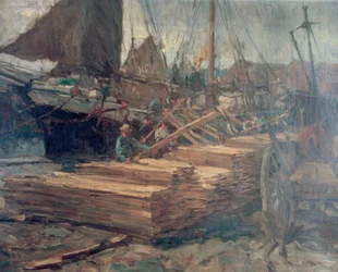 Beim Holzlöschen