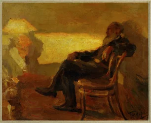 Erwarteter Leonid Tolstoi
