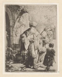 Abraham vertreibt Hagar und Ismael