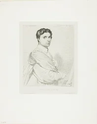 Ingres im Alter von vierundzwanzig