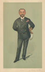 Kapitän Percy Scott, Artillerie, 17. September 1903, Vanity Fair Karikatur